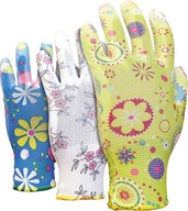 POLYURETÁNOVÉ záhradné rukavice veľ 6-XS 12 párov