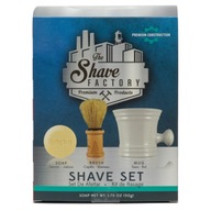 3-dielna súprava na holenie The Shave Factory