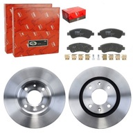 TRW PREDNÉ DISKY+DESTIČKY PEUGEOT 2008 I 206 207 208