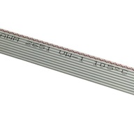Sivá IDC páska 1,27 10 žíl AWG28 1 meter