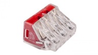 Rýchlospojka 3x 2,5-6mm2 priehľadná 773-173 /5 Rýchlospojka 3x 2,5-6mm2 priehľadná 773-173 /5