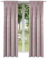 PRIPRAVENÉ ZÁCLONY 140x220 VELÚROVÉ ČIERNE ZÁCLONY PRIPRAVENÉ ZÁCLONY 140x220 VELÚROVÉ ČIERNE ZÁCLONY