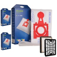 HEPA FILTER + TAŠKY 12x pre ZELMER Jupiter ZVC425HT HEPA FILTER + TAŠKY 12x pre ZELMER Jupiter ZVC425HT