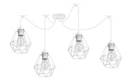 Závesné svietidlo SPIDER WIRE DIAMOND 4 WHITE Závesné svietidlo SPIDER WIRE DIAMOND 4 WHITE