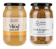 Multikvetový med 1150g + POLSKÝ včelí peľ Multikvetový med 1150g + POLSKÝ včelí peľ