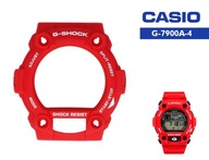 Kryt rámu CASIO G-7900 červený ORIGINÁL guma Kryt rámu CASIO G-7900 červený ORIGINÁL guma