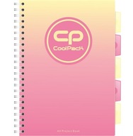 COOLPACK GRADIENT NOTEBOOK CIRCLE NOTEBOOK A4 PEACH
