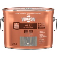 Vidaron Vonkajší olej na drevo na terasu antracitovo sivý 2,5l Vidaron Vonkajší olej na drevo na terasu antracitovo sivý 2,5l