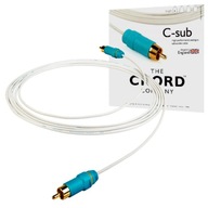 Subwoofer audio kábel 1xRCA subwoofer CHORD 10m