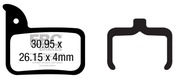 EBC podložky na bicykel (organické) SRAM Red 22 / For EBC podložky na bicykel (organické) SRAM Red 22 / For