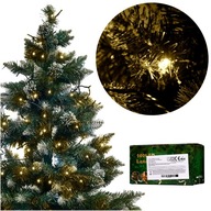LED svetlá reťazové svetlo 10m 100LED teplá biela 8 režimov svietenia LED svetlá reťazové svetlo 10m 100LED teplá biela 8 režimov svietenia