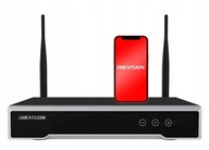 Hikvision 4-kanálový WiFi IP rekordér pre 4MPx kamery Aplikácia HikConnect