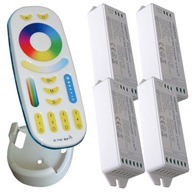 4 ZÓNOVÉ OVLÁDAČE + DIAĽKOVÝ OVLÁDAČ MILIGHT LED RGB+CCT 4 ZÓNOVÉ OVLÁDAČE + DIAĽKOVÝ OVLÁDAČ MILIGHT LED RGB+CCT