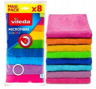VILEDA UNIVERZÁLNE Utierky z mikrovlákna 8 FARIEB XL VILEDA UNIVERZÁLNE Utierky z mikrovlákna 8 FARIEB XL