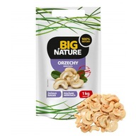 Kešu oriešky Polovičky Veľké Balenie 1 kg Big Nature Kešu oriešky Polovičky Veľké Balenie 1 kg Big Nature