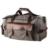 Textilná cestovná taška s vreckom Vintage 20191