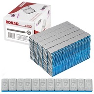 LEPENÉ HMOTNOSTI POVLAKOVANÉ FE PRE HLINÍKOVÉ RÁFKY RÁFKY ZLIATINY 5G X 100 KS okrúhle štíhle LEPENÉ HMOTNOSTI POVLAKOVANÉ FE PRE HLINÍKOVÉ RÁFKY RÁFKY ZLIATINY 5G X 100 KS okrúhle štíhle