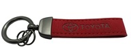 KĽÚČENKA TOYOTA ALCANTARA, ČERVENÁ KOŽA KĽÚČENKA TOYOTA ALCANTARA, ČERVENÁ KOŽA