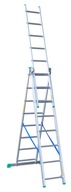 Hliníkový rebrík rebrík DRABEX 3x8 4208