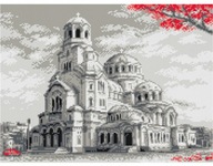 Potlačené plátno na vyšívanie Sofia 30x40 cm 8047 Potlačené plátno na vyšívanie Sofia 30x40 cm 8047