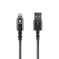 XTORM USB - Lightning MFI kábel 1m čierny XTORM USB - Lightning MFI kábel 1m čierny