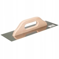 Nerezové hladidlo s drevenou rukoväťou 130x480mm Nerezové hladidlo s drevenou rukoväťou 130x480mm