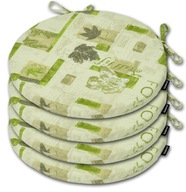 SET okrúhlych podsedákov na stoličky 40 cm 4 ks. SET okrúhlych podsedákov na stoličky 40 cm 4 ks.