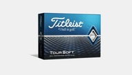 Mäkké golfové loptičky TITLEIST Tour (biele)