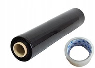 XXL STRETCH FÓLIA ČIERNA STRETCH ROLL Skutočná 3 KG XXL STRETCH FÓLIA ČIERNA STRETCH ROLL Skutočná 3 KG