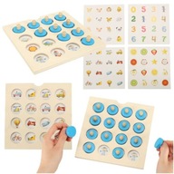 Drevené puzzle, mentálna stolová hra Memory Puzz Drevené puzzle, mentálna stolová hra Memory Puzz