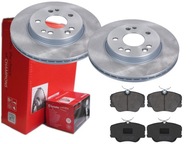 BREMBO PREDNÉ KOTÚČE, DESTIČKY, MERCEDES E W124 284MM BREMBO PREDNÉ KOTÚČE, DESTIČKY, MERCEDES E W124 284MM