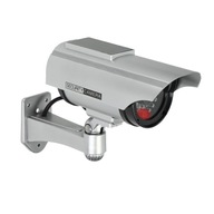 Atrapa CCTV monitorovacej kamery so solárnym panelom