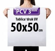 Tabuľa Sign UV potlač PVC doska 3mm 50x50cm