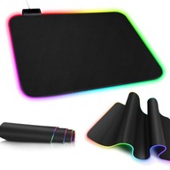 PODSVIETENÁ RGB LED PODLOŽKA PRE HERNÚ MYŠ PODSVIETENÁ RGB LED PODLOŽKA PRE HERNÚ MYŠ
