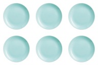 6x JEDÁLNE TANIERE tyrkysové 25cm LUMINARC 6x JEDÁLNE TANIERE tyrkysové 25cm LUMINARC