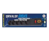 Orvaldi ORV5 predlžovací kábel 3m 5 zásuviek