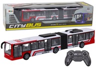 Diaľkovo ovládaný RC mestský autobus červeno-biely Diaľkovo ovládaný RC mestský autobus červeno-biely