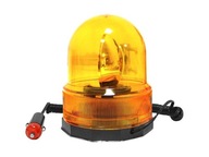 Oranžová 12V MAGNES Výstražná lampa kohút