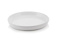 Biela okrúhla keramická podložka 24 cm Biela okrúhla keramická podložka 24 cm