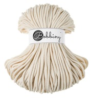 Bavlnená šnúrka PREMIUM 5 mm NATURAL pre Macrame Bobbins Bavlnená šnúrka PREMIUM 5 mm NATURAL pre Macrame Bobbins