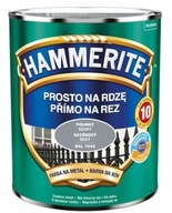 Hammerite rovný na hrdze, šedá RAL7042 pololesklá 2,5L Hammerite rovný na hrdze, šedá RAL7042 pololesklá 2,5L