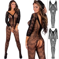 LivCo Corsetti Cordill Bodystocking Open S/L LivCo Corsetti Cordill Bodystocking Open S/L