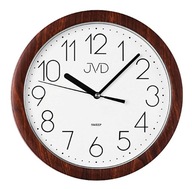 ĽAHKO TICHÉ HNEDÉ NÁstenné HODINY JVD H612.20 ĽAHKO TICHÉ HNEDÉ NÁstenné HODINY JVD H612.20