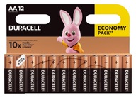 12 x alkalická batéria Duracell Basic LR6 AA (blister) 12 x alkalická batéria Duracell Basic LR6 AA (blister)