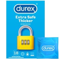 Durex EXTRA SAFE DURABLE kondómy 18 ks.