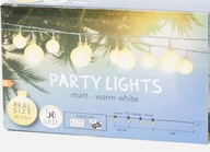 Reťazové svetlá 15m 50 LED Sieťové biele