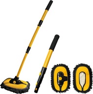 TELESKOPICKÁ KEFA NA UMÝVANIE AUTOMOBILOVÝ MOP 50-102cm 2 HLAVY MOPU TELESKOPICKÁ KEFA NA UMÝVANIE AUTOMOBILOVÝ MOP 50-102cm 2 HLAVY MOPU