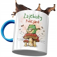 Modrý hrnček pre policajta Cool policajt s fototlačou Modrý hrnček pre policajta Cool policajt s fototlačou