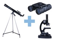 ScienceMaster S Kit Telescope Microscope Binoculars