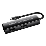 Hdmi 2 kanálový video Grabber USB-C Ezcap314 CAM Hdmi 2 kanálový video Grabber USB-C Ezcap314 CAM